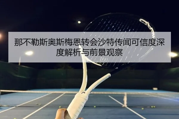 那不勒斯奥斯梅恩转会沙特传闻可信度深度解析与前景观察